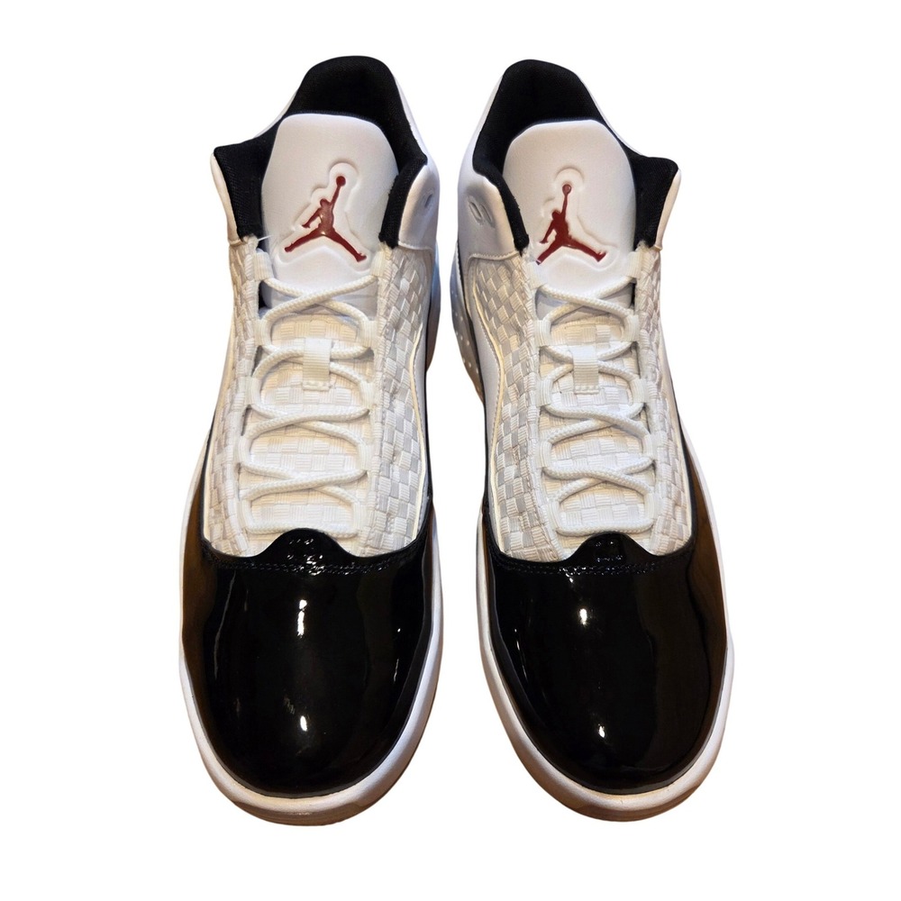 Jordan Max Aura 2 White Gym Red Black CK6636-102 Mens Basketball Shoes Sz 12